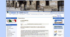 Desktop Screenshot of comune.girifalco.cz.it